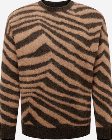DRYKORN Sweater 'FREDDY' in Brown: front