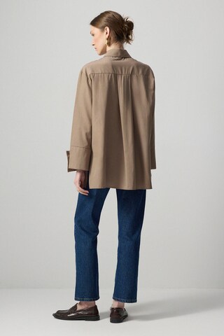 Touche Prive Blouse in Bruin