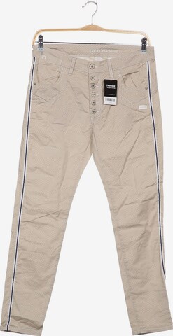 Gang Pants in M in Beige: front