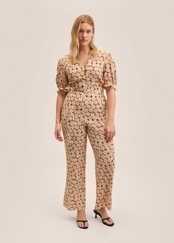 MANGO Jumpsuit 'Solange' in Bruin