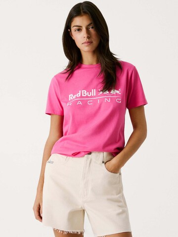 Maglietta 'Red Bull Racing x Pepe Jeans' di Red Bull Racing x Pepe Jeans in rosa: frontale