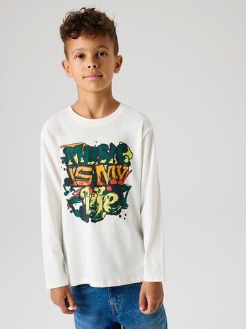 NAME IT - Camiseta 'NKMVELDO' en blanco: frente