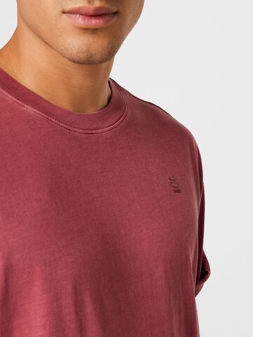 G-Star RAW - Camisa 'Lash' em vermelho