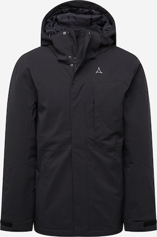 Schöffel Outdoor jacket 'Bastianisee' in Black: front