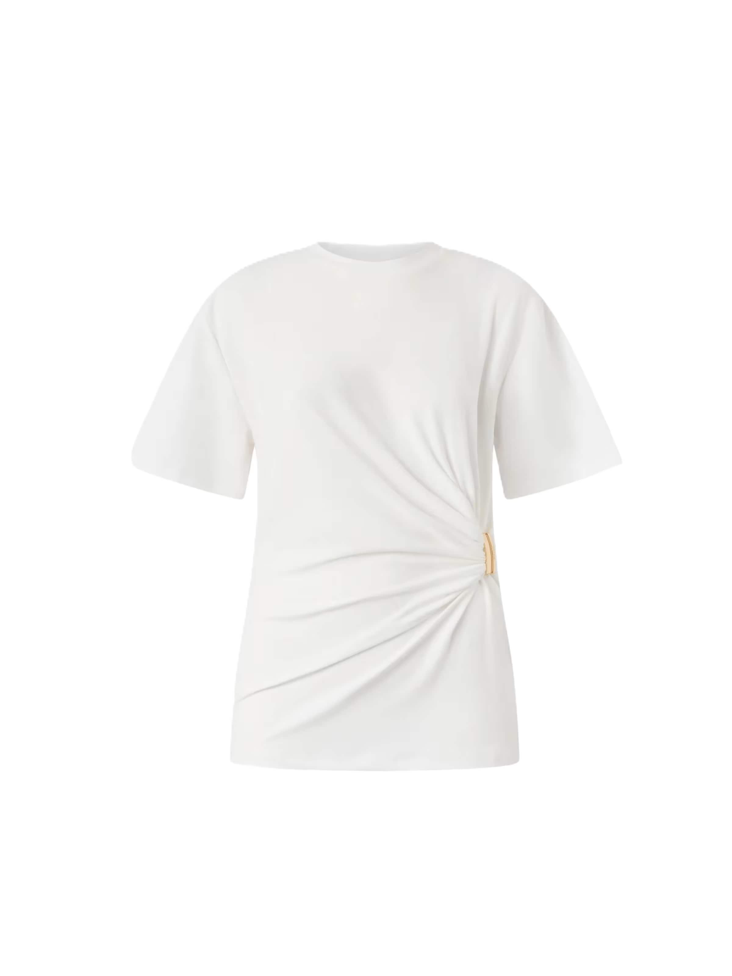 T-shirt PINKO en blanc : devant