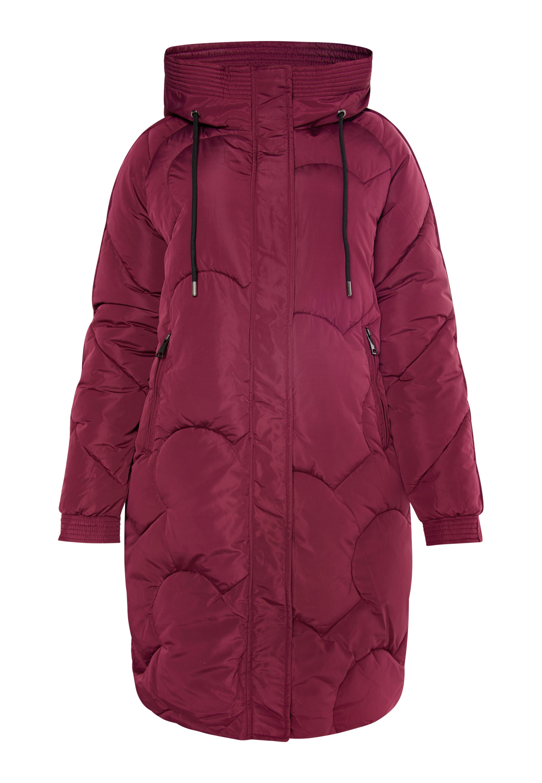 FELIPA Wintermantel in Rood: voorkant