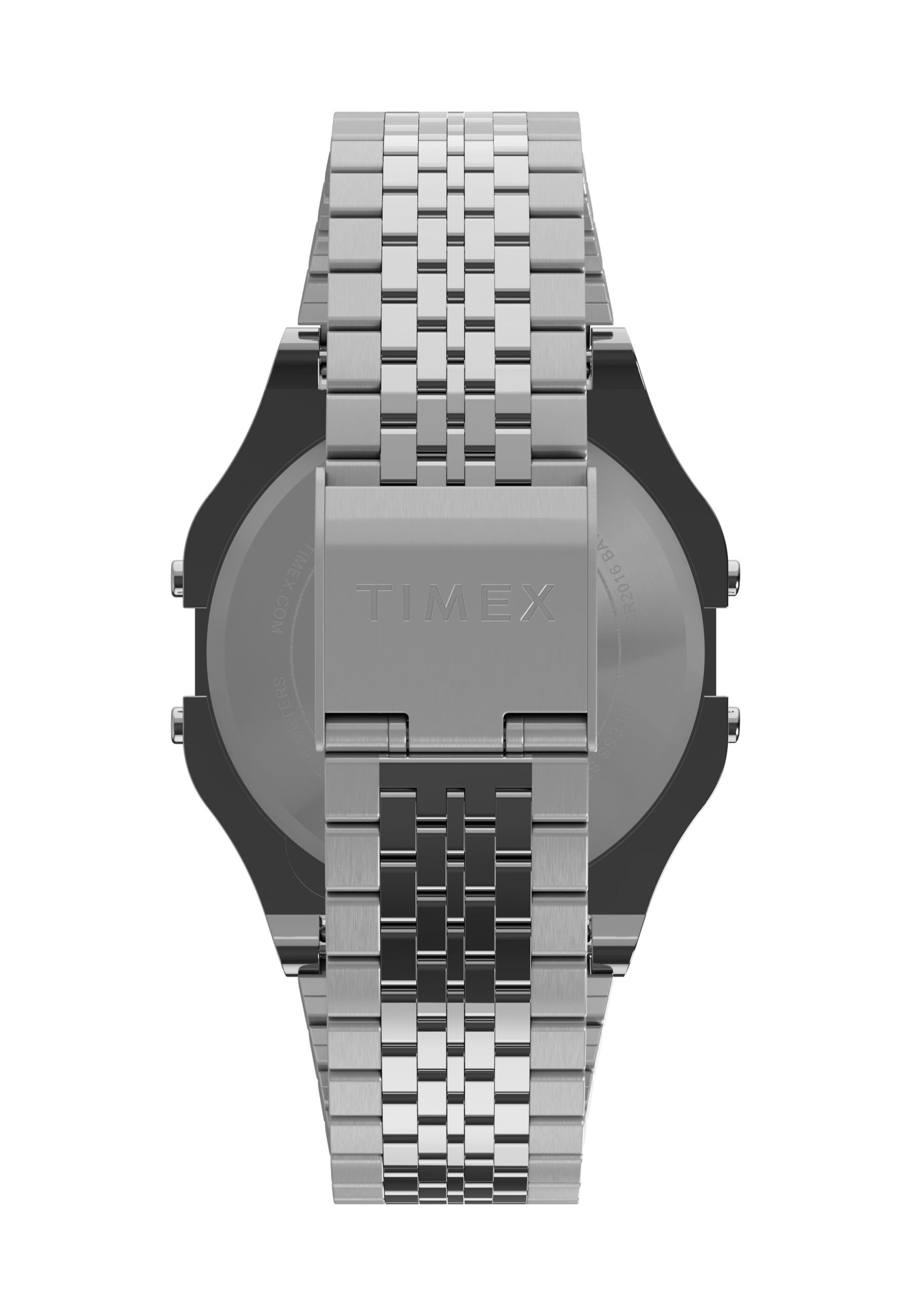 TIMEX Digitaal horloge 'Timex x Peanuts T80 75th Anniversary Edition' in Zilver