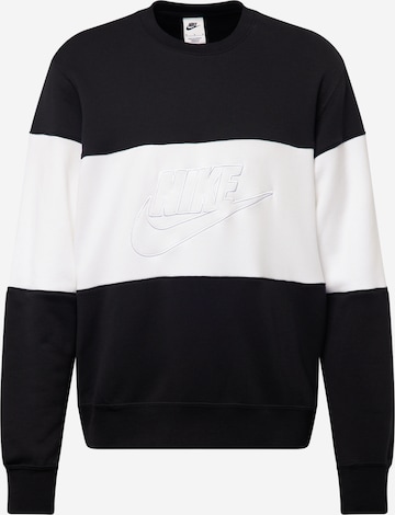 Nike Sportswear Sweatshirt i svart: framsida