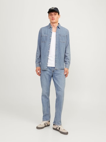 JACK & JONES Regular Jeans 'JJICHRIS JJCLASSIC AM 479 NOOS' in Blauw