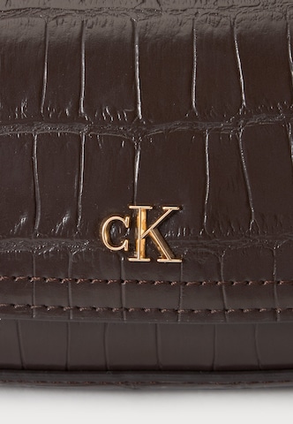 Calvin Klein Ročna torbica | rjava barva