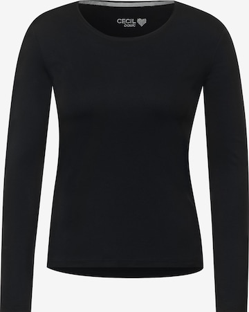 CECIL Shirt in Black: front