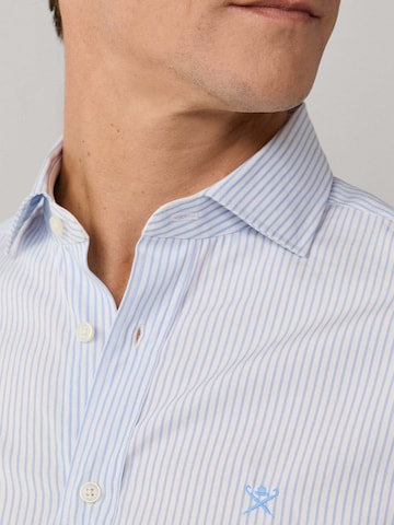 Coupe regular Chemise 'CITY STRIPE' Hackett London en bleu