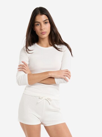 ETAM Pajama Shirt in White