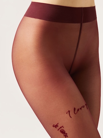 CALZEDONIA Tights in Brown