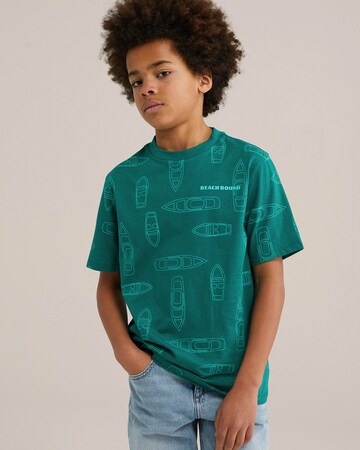 WE Fashion Shirt in Green: front