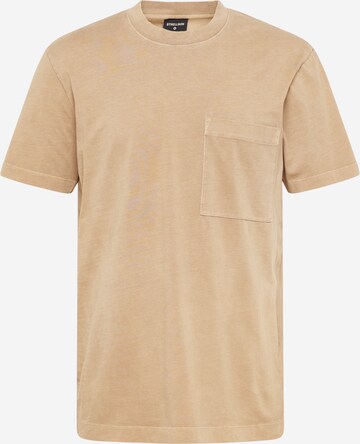 T-Shirt 'Cain' STRELLSON en beige : devant