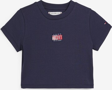 T-Shirt TOMMY HILFIGER en bleu : devant