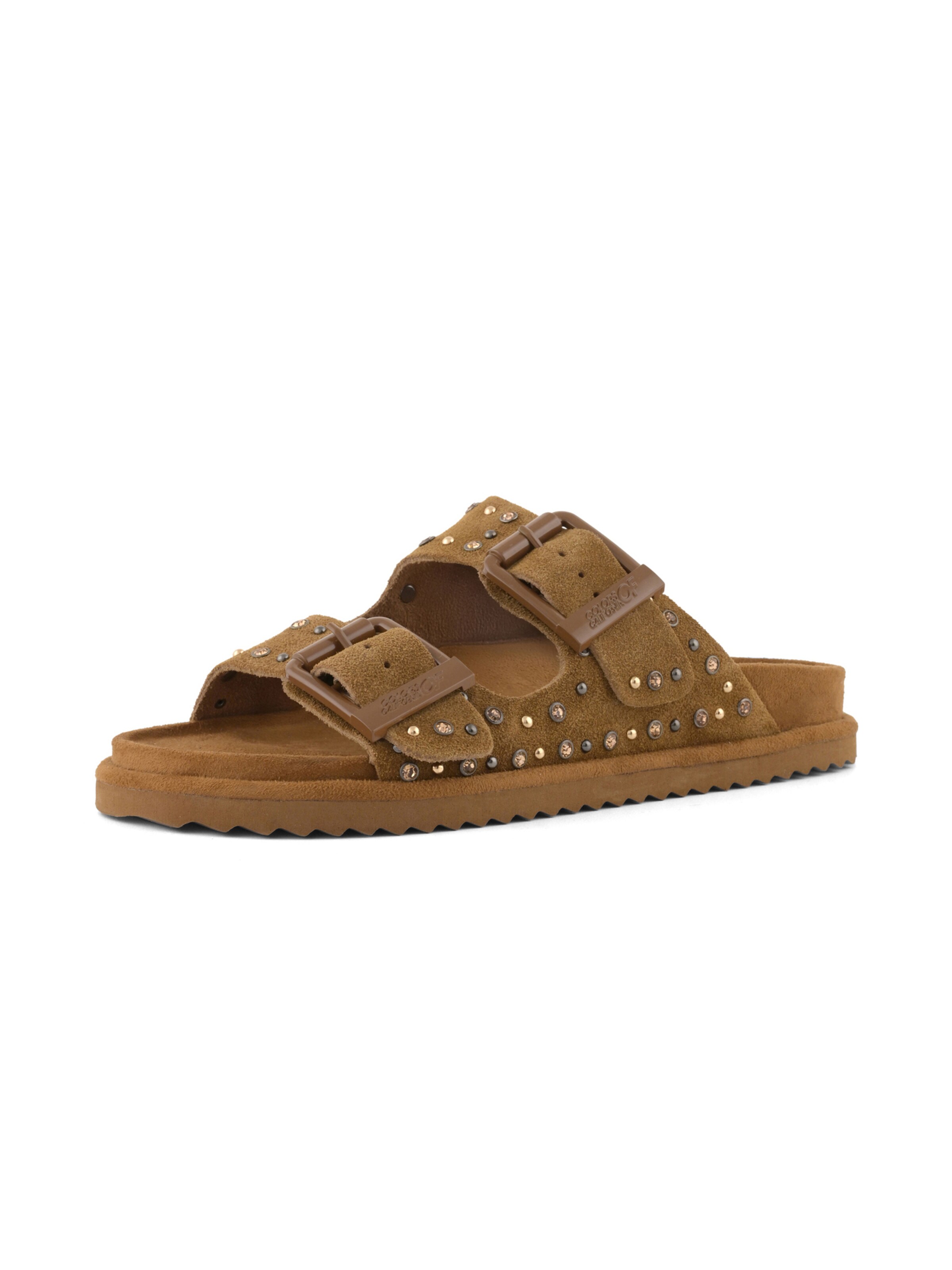 COLORS OF CALIFORNIA Mule in Brown: front