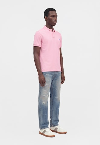Polo Ralph Lauren - Camiseta en rosa: lado