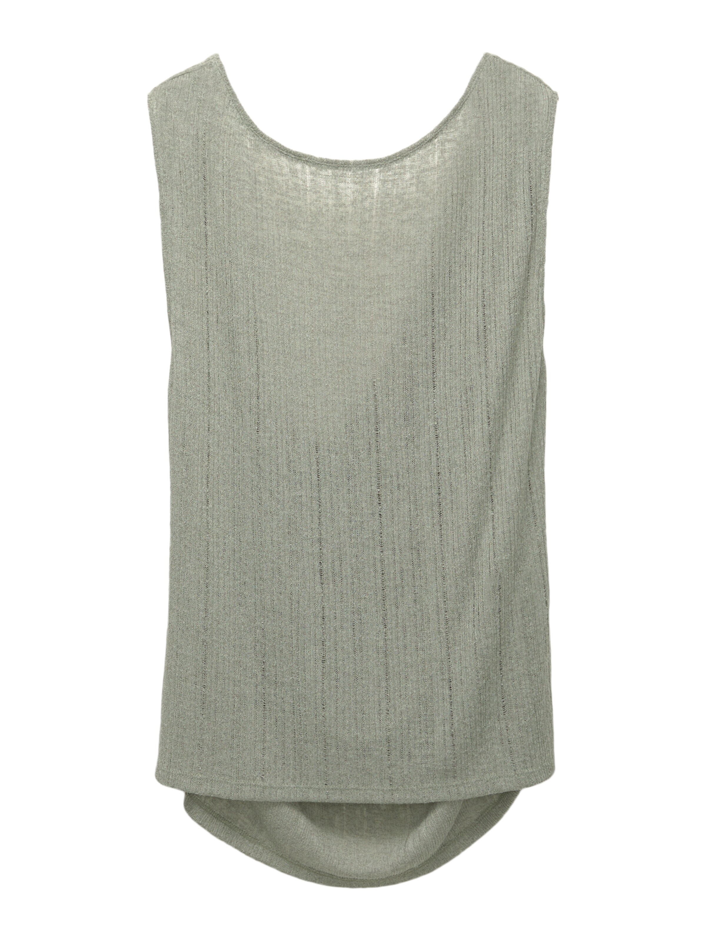 Top de la Pull&Bear pe verde: față