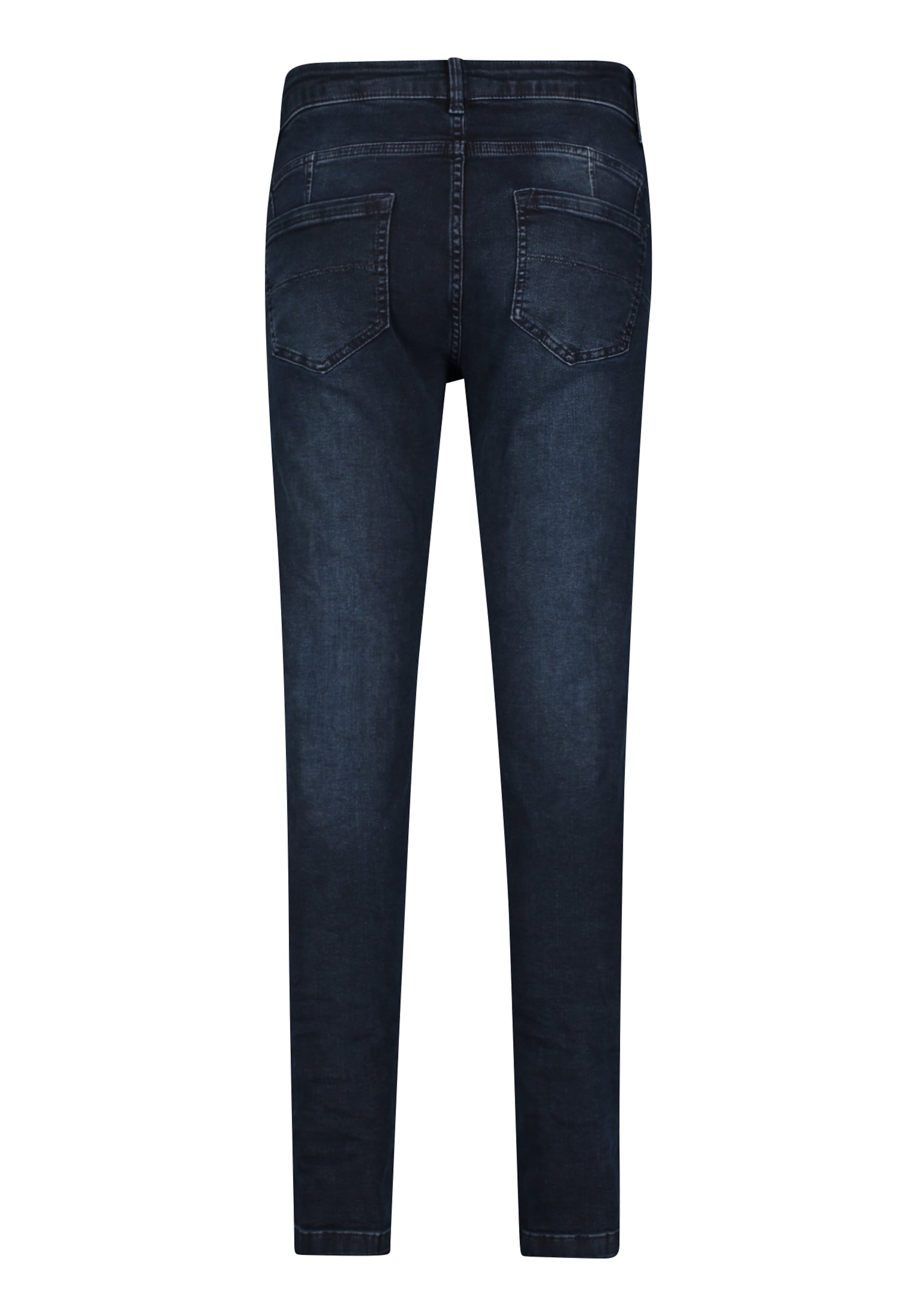 Frauen Jeans Cartoon Casual-Hose Slim Fit in Dunkelblau - CS36745