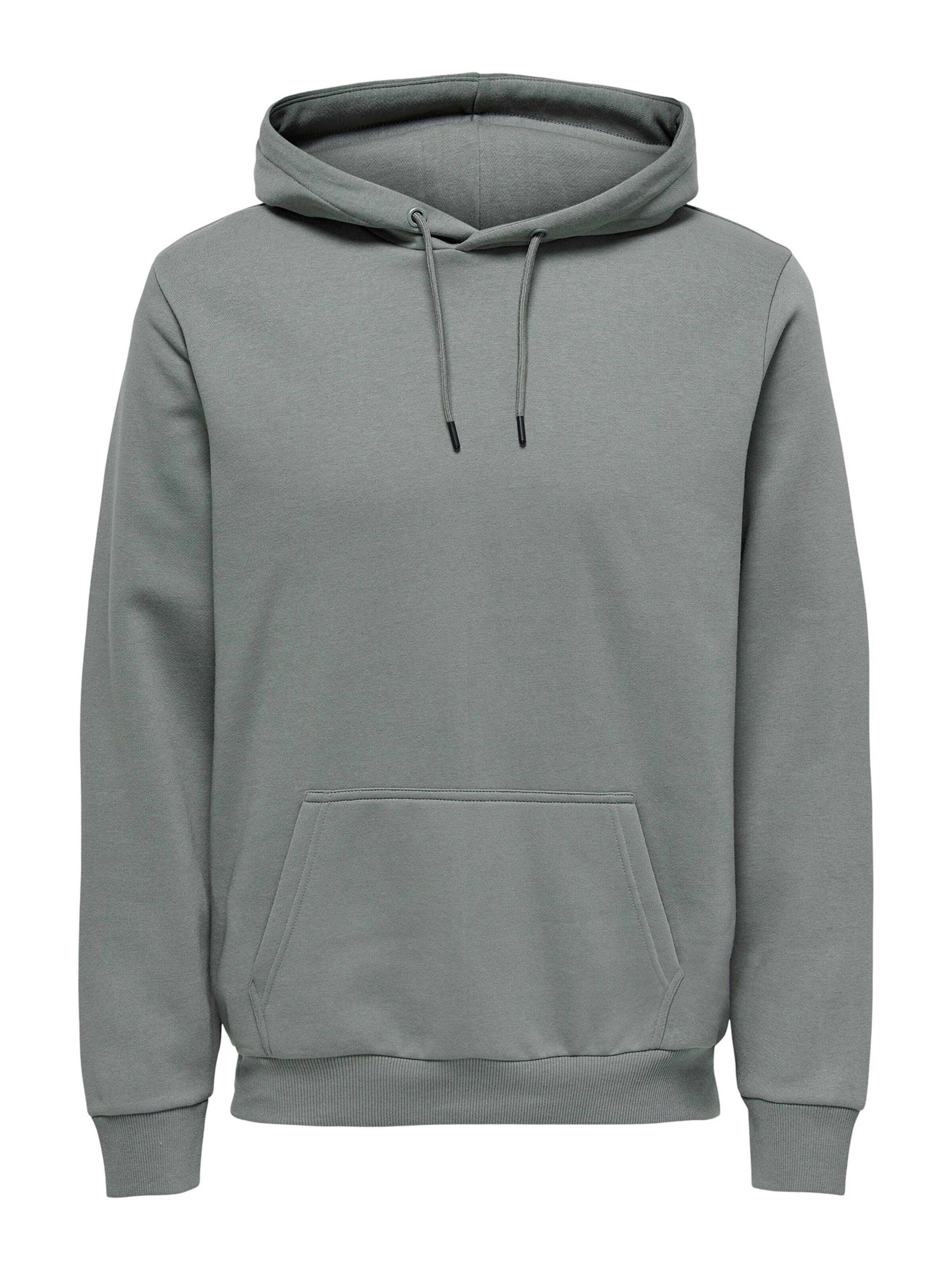 Only & Sons Sweatshirt 'Ceres'‌ in Grün: Vorderseite