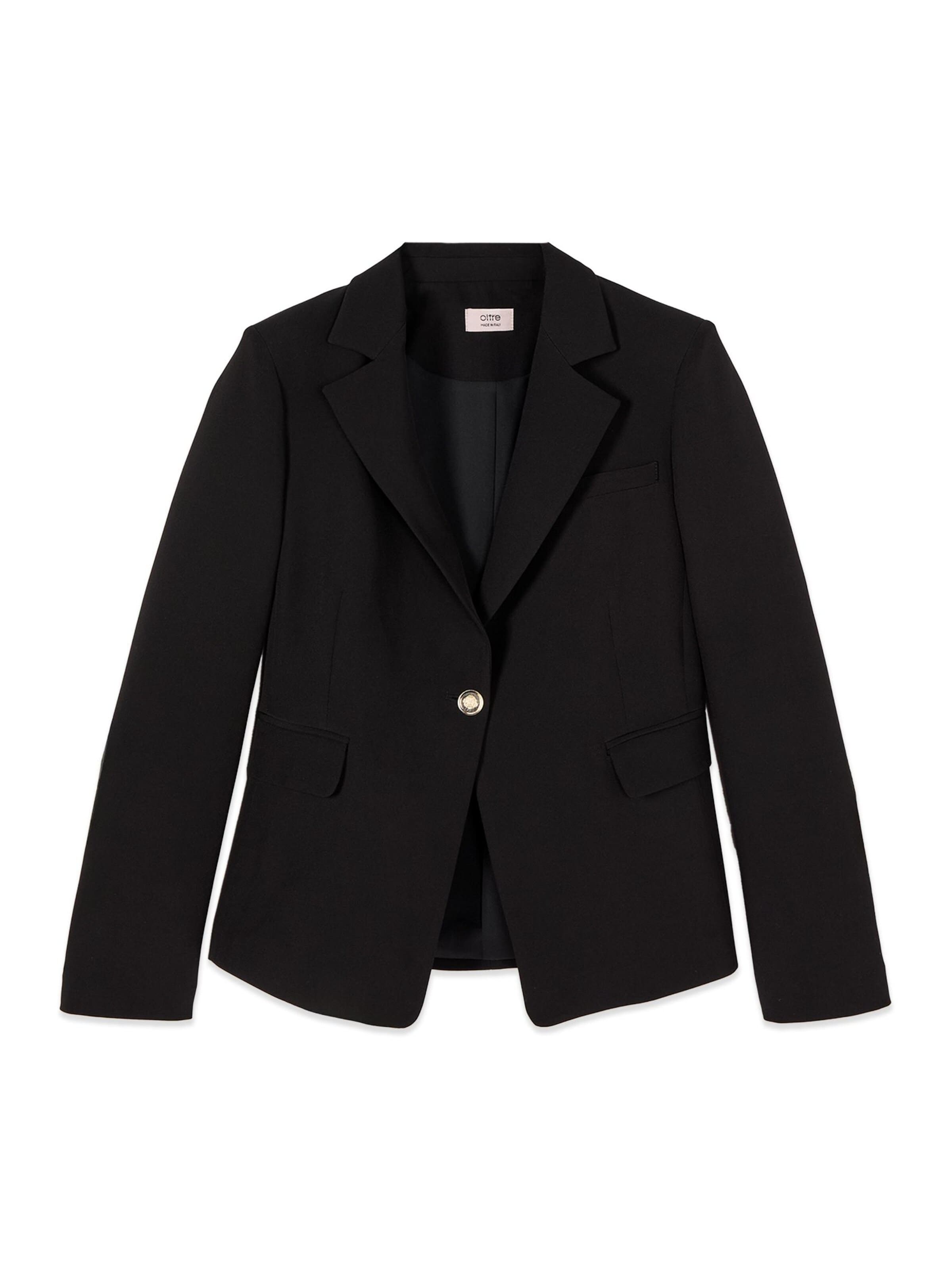 Blazer oltre en noir : devant