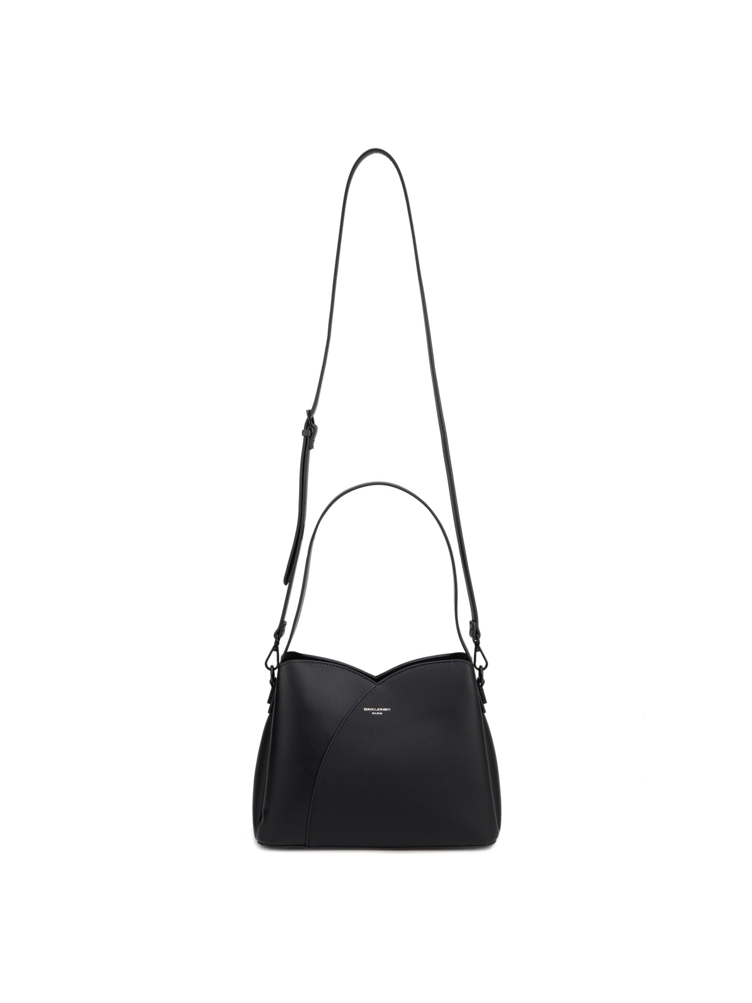 Borsa a spalla 'Borsa a Spalla David Jones Design Curvilineo Ecopelle' di David Jones in nero
