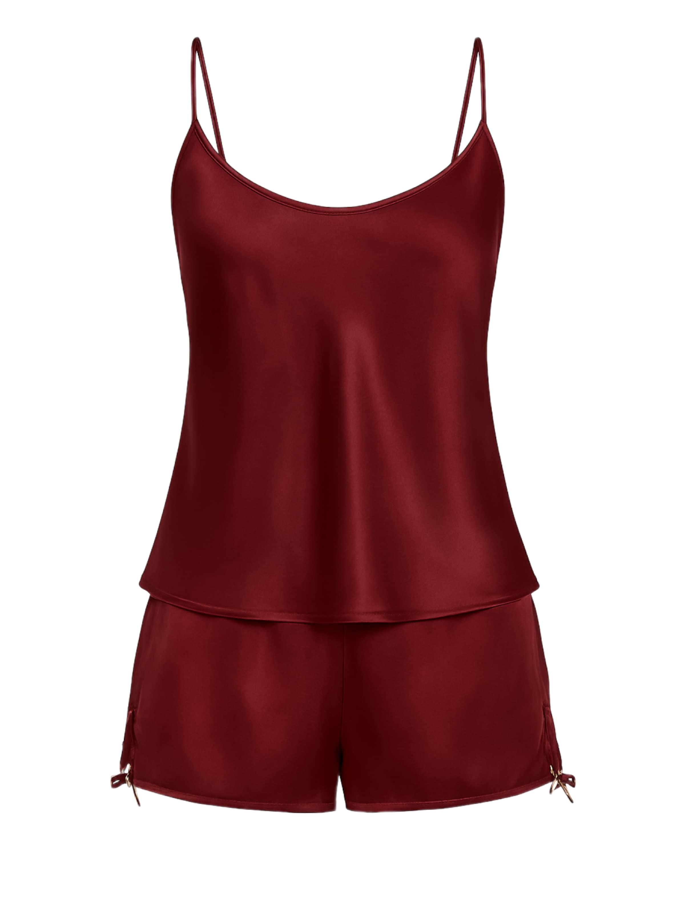 C&City Pajama in Red: front