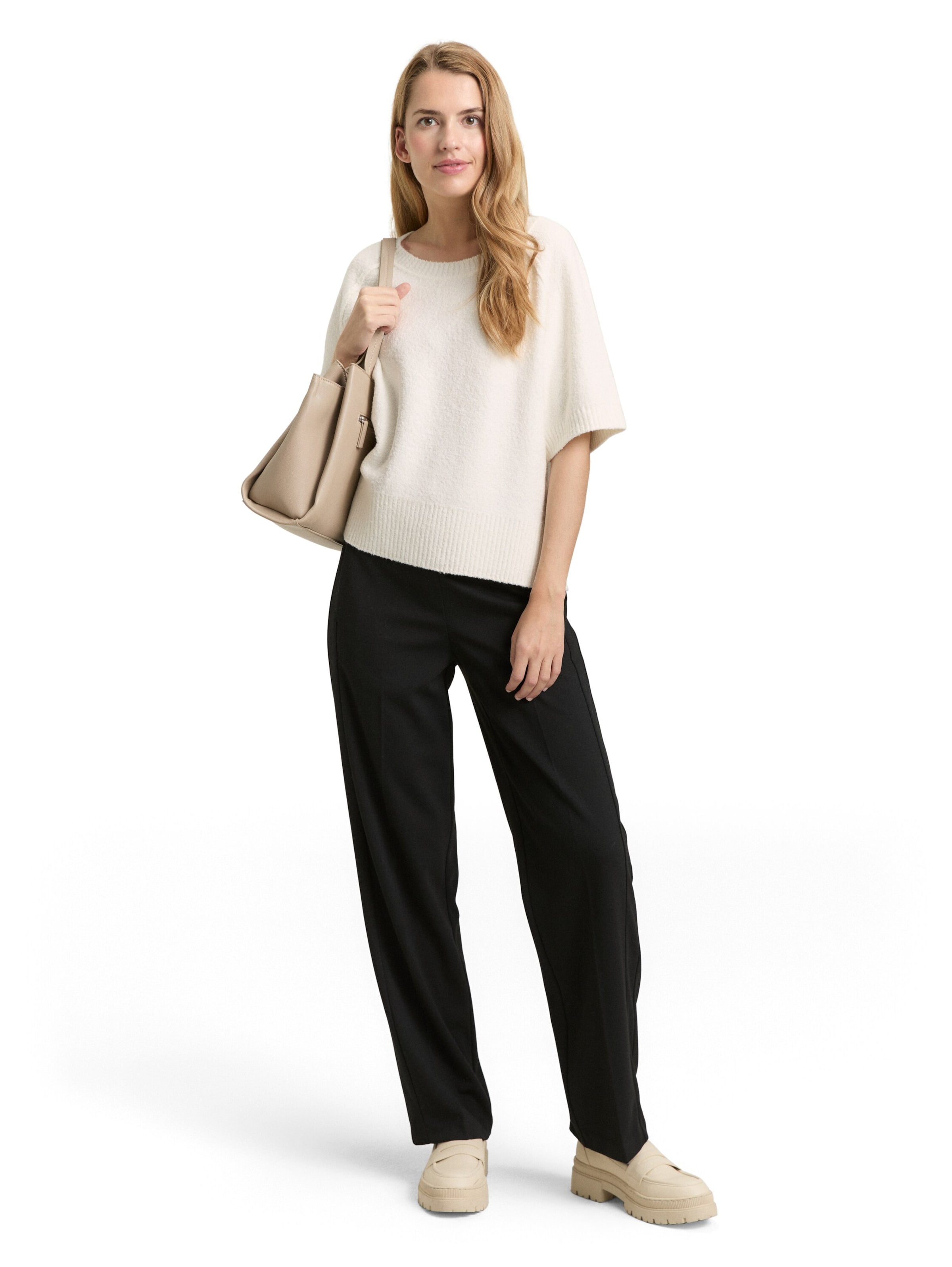 TOM TAILOR Svetr – bílá