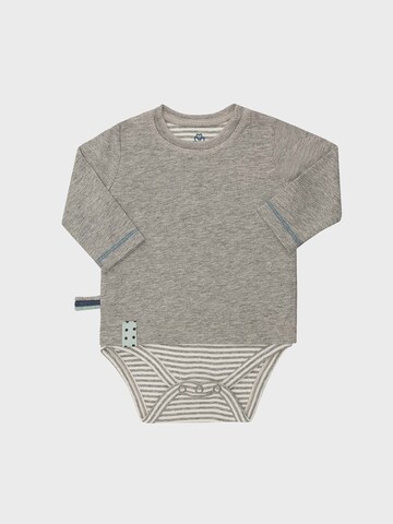 OrganicEra Romper/Bodysuit in Grey: front