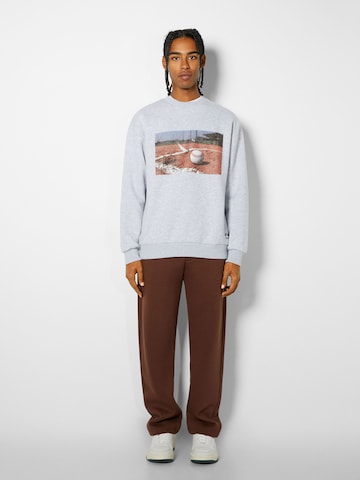 Bershka Sweatshirt in Grijs