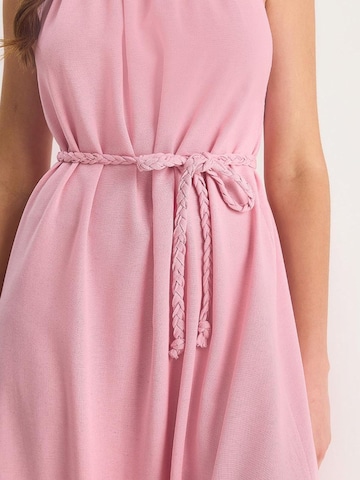 Bianco Lucci Kleid 'Midi'‌‌‌‌‌‌‌‌‌‌ in Pink