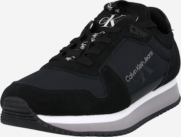 Calvin Klein Jeans Sneakers in Black: front