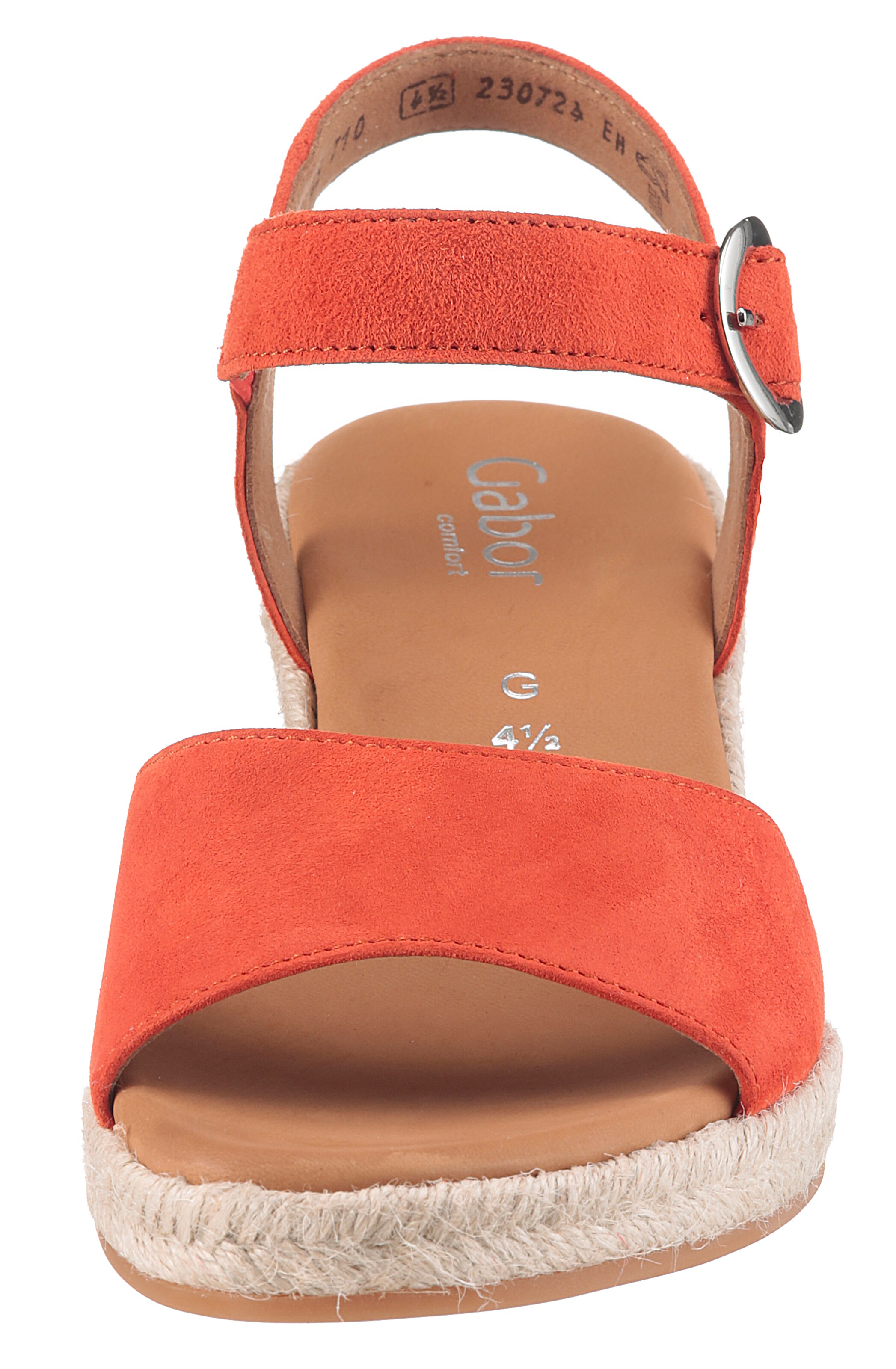 GABOR Strap Sandals in Orange