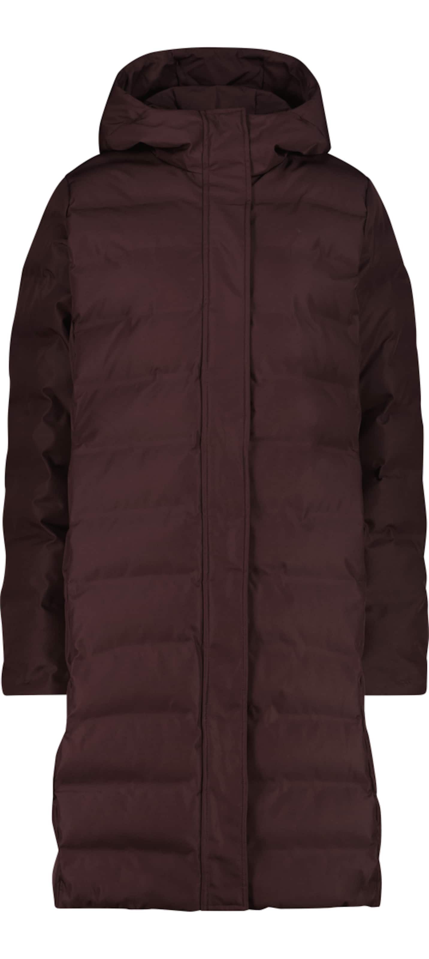 CMP Winter Coat in Brown: front