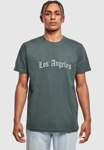 Maglietta 'Los Angeles' di MT Men in verde: frontale