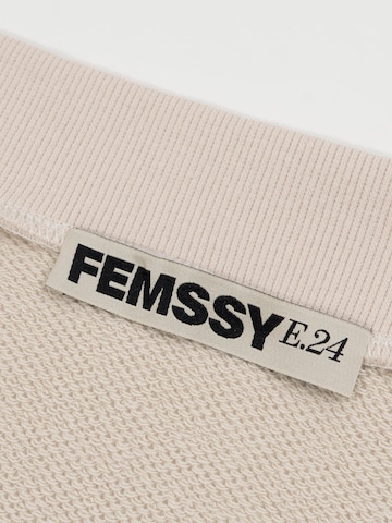 FEMSSY Mikina 'VALLURE' – béžová