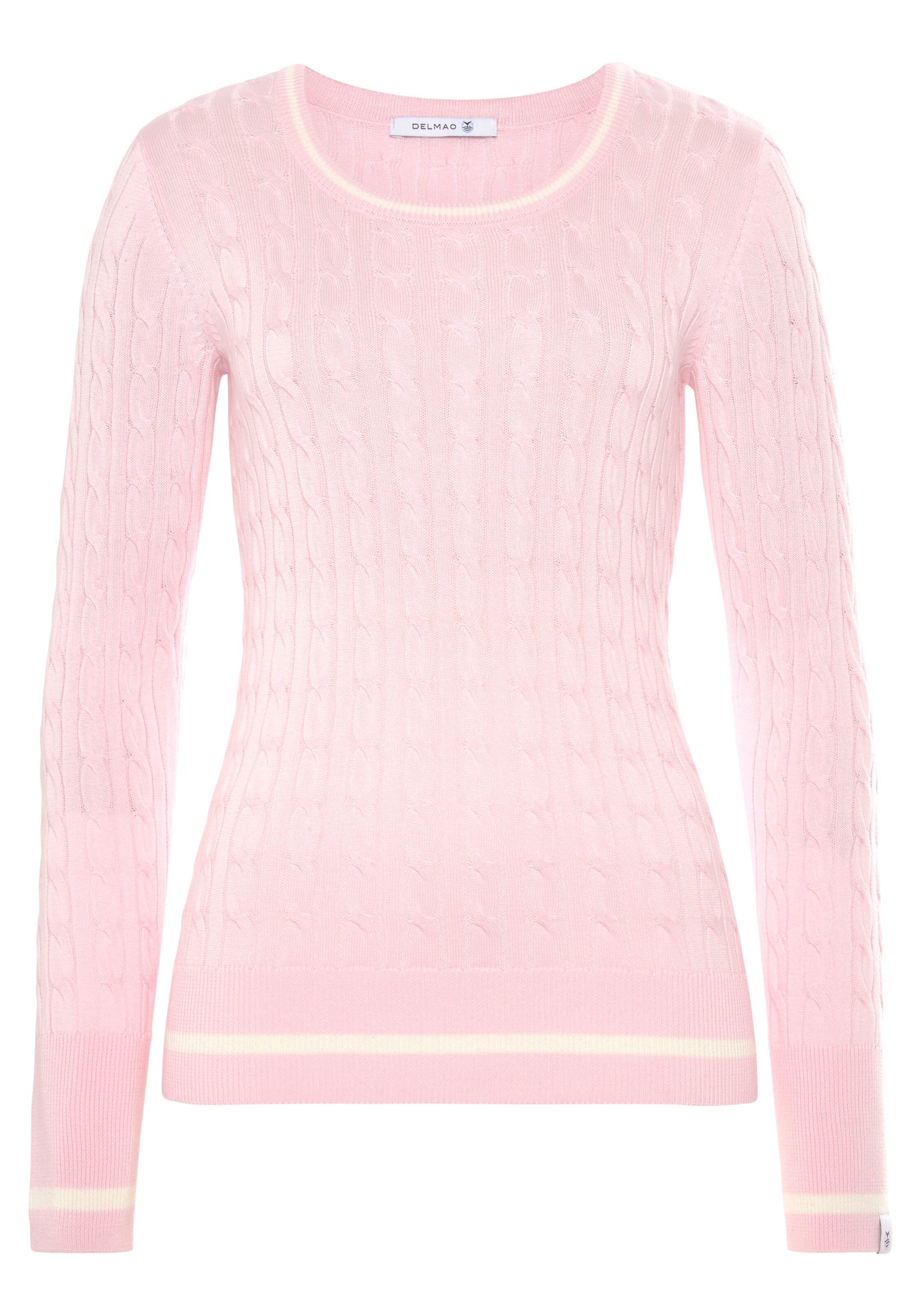 DELMAO Pullover in Pink: Vorderseite