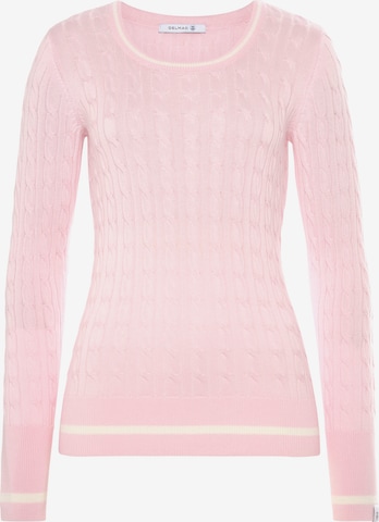 DELMAO Pullover in Pink: predná strana