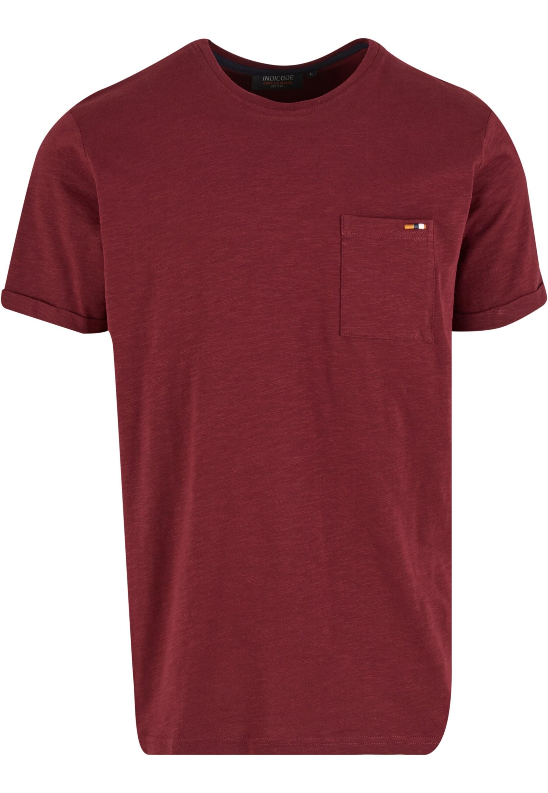 INDICODE JEANS - Camisa 'Andorra' em vermelho: frente