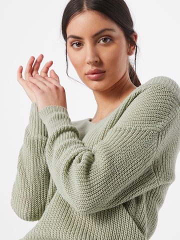 ONLY Sweater 'MELTON' in Green