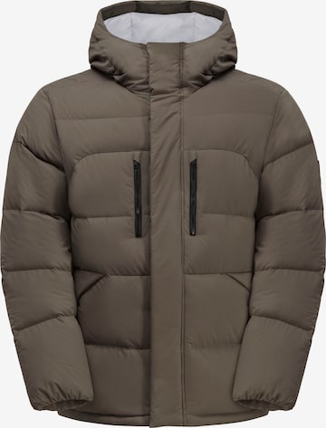 JACK WOLFSKIN Outdoorjacke in Braun: Vorderseite
