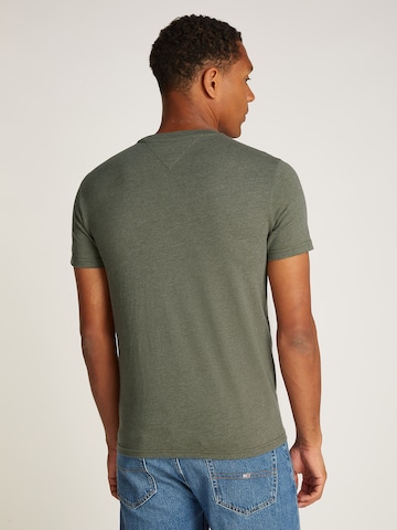 Tricou 'Jaspe' de la Tommy Jeans pe verde