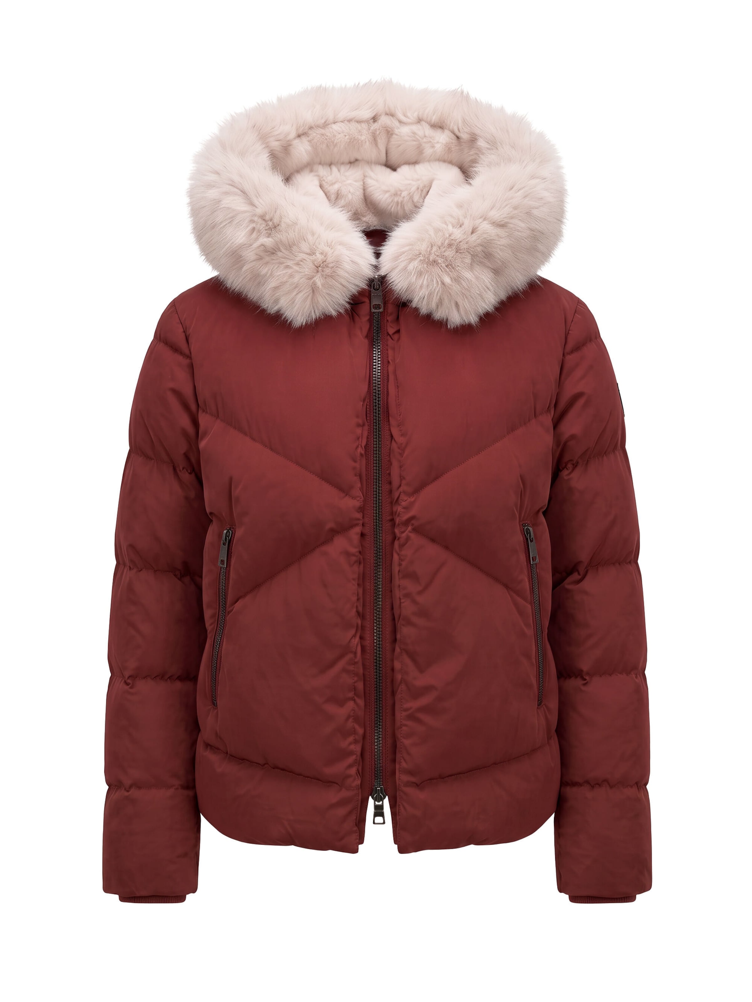 Veste d’hiver 'SNOW 316' BLONDE No. 8 en rouge : devant