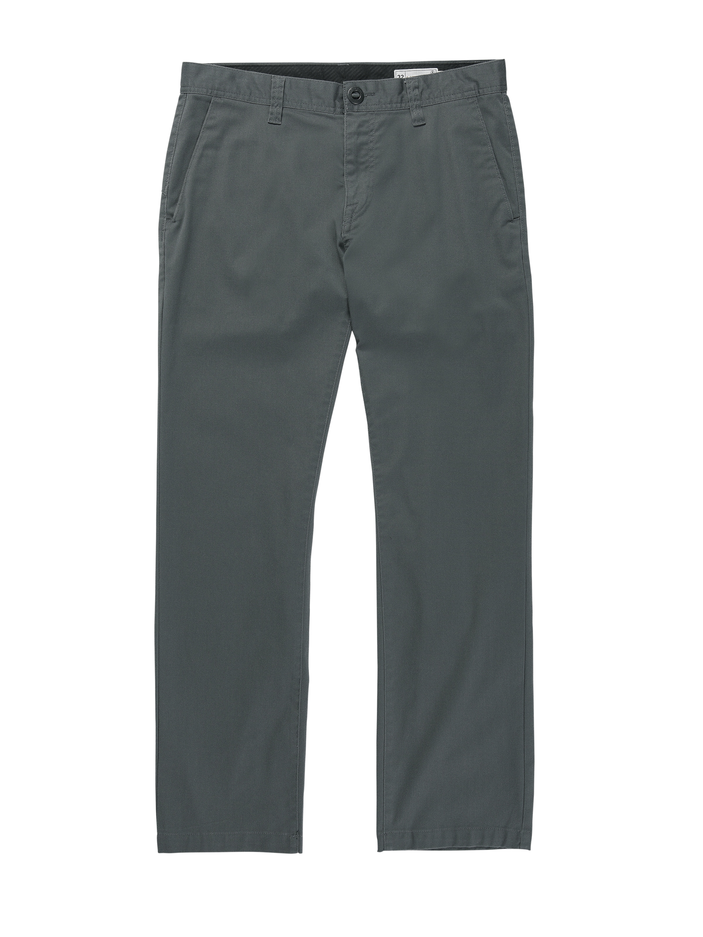 Regular Pantalon chino ' FRICKIN MODERN STRET ' Volcom en gris : devant