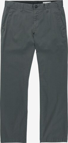 Volcom Regular Chino ' FRICKIN MODERN STRET ' in Grijs: voorkant