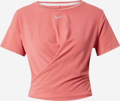 Sportiniai marškinėliai 'One Luxe' iš NIKE, spalva – šviesiai pilka / šviesiai rožinė, Prekių apžvalga