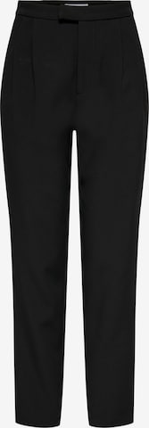 ONLY Regular Pleated Pants 'Elly' in Black: front