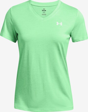 UNDER ARMOUR Functioneel shirt in Groen: voorkant